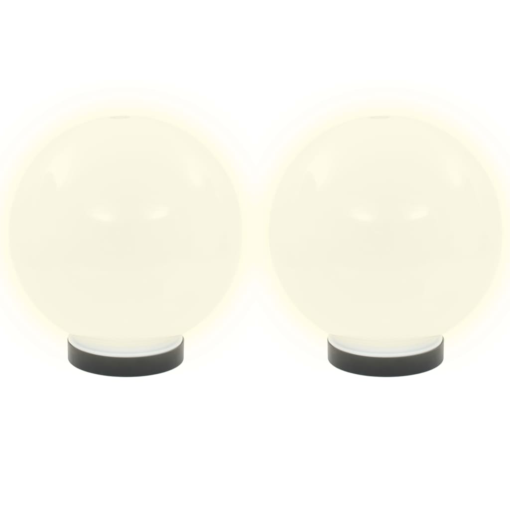 vidaXL Lampes à LED sous forme de boule 4 pcs Sphérique 20 cm PMMA