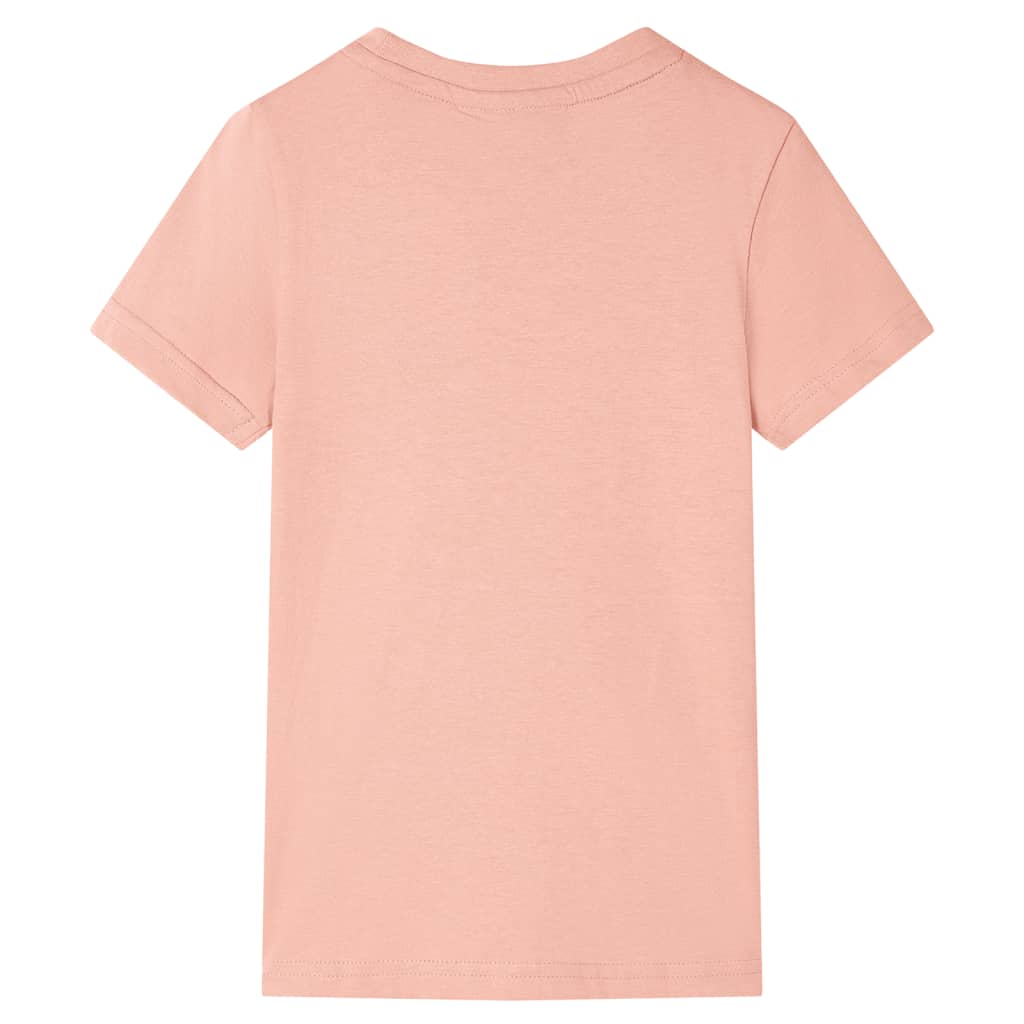 T-shirt pour enfants orange clair 92