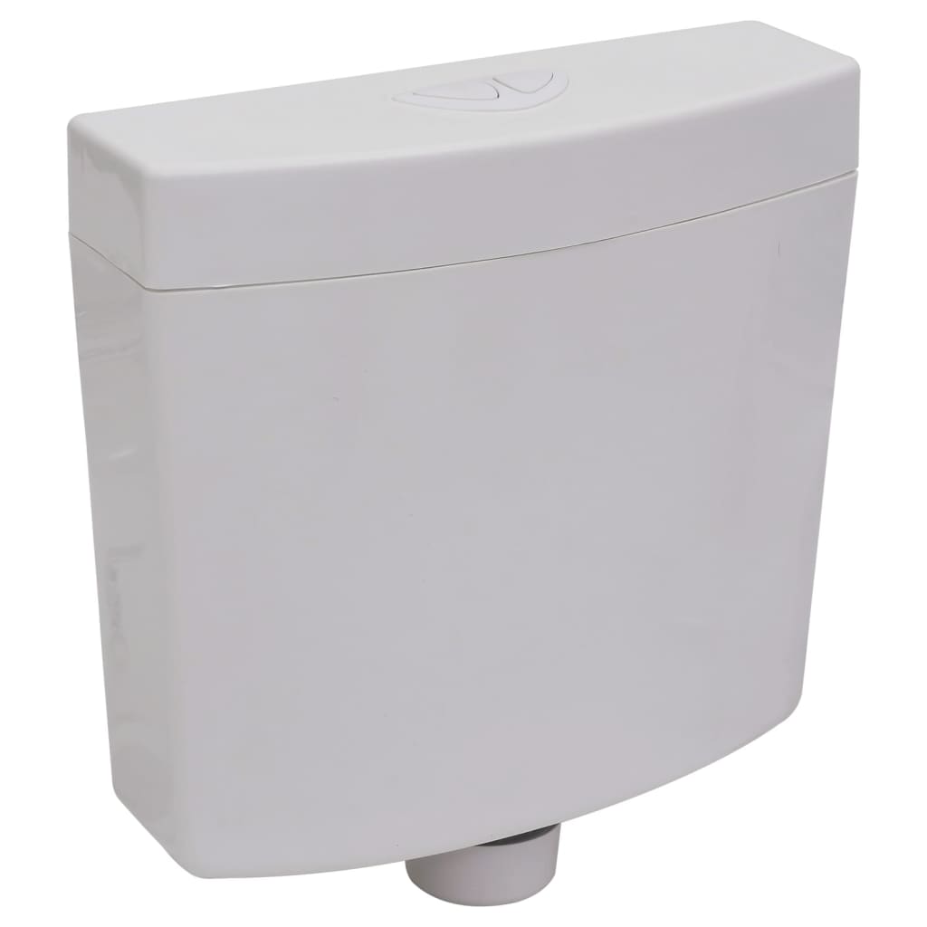 vidaXL Réservoir de toilette avec entrée d'eau inférieure 3/6 L Gris