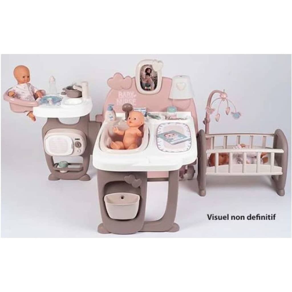 Smoby Grand centre de jeu de poupée Baby Nurse