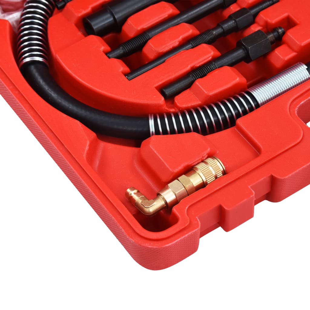 vidaXL Kit de testeur pour jauge de compression diesel 12 pcs