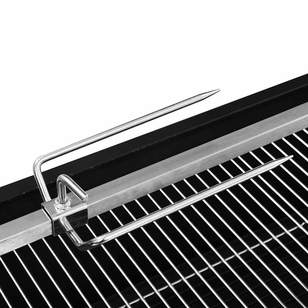 DUOKON - Rôtissoire Pour Barbecue électrique Acier Inoxydable