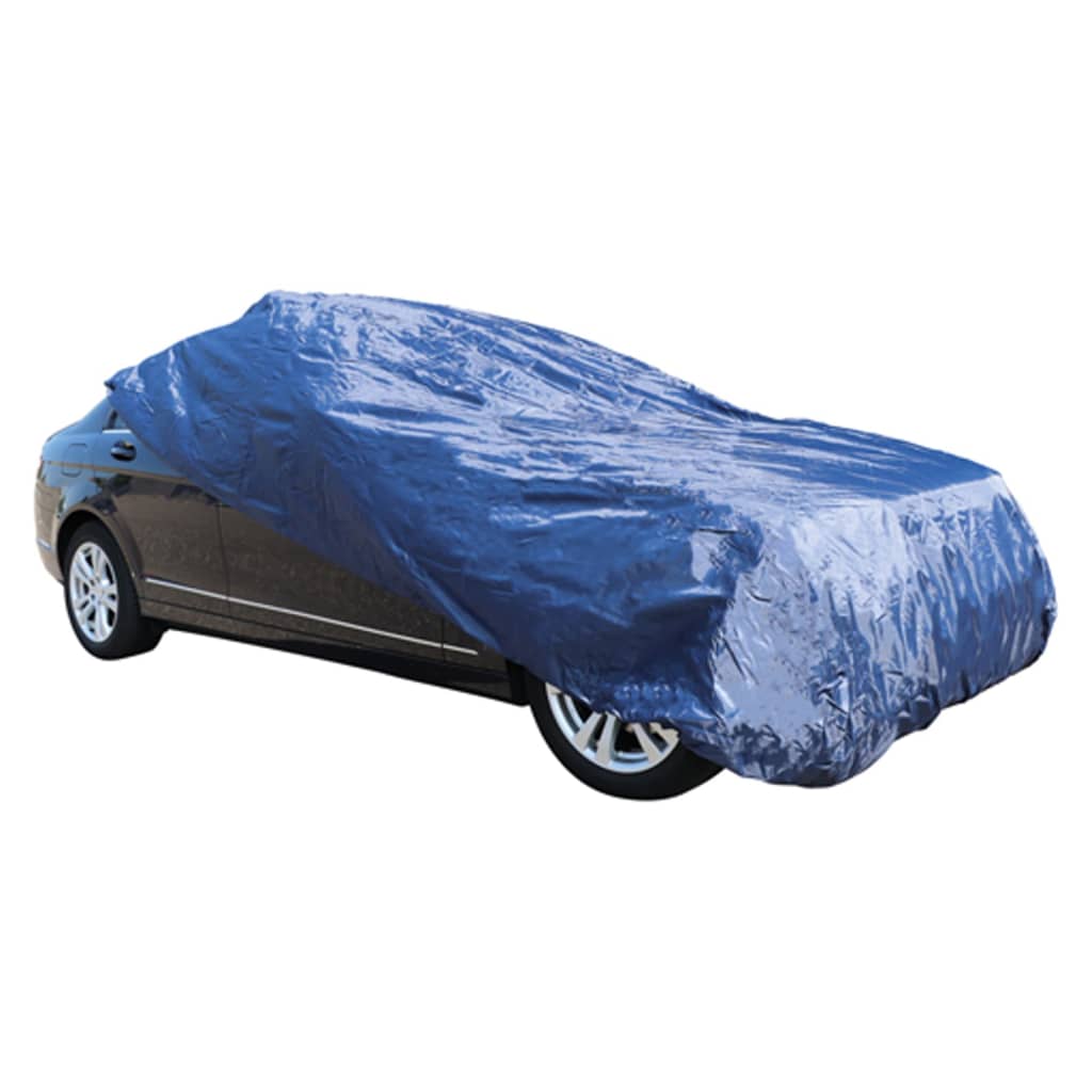 Carpoint Housse de voiture Polyester S 408x146x115 cm Bleu