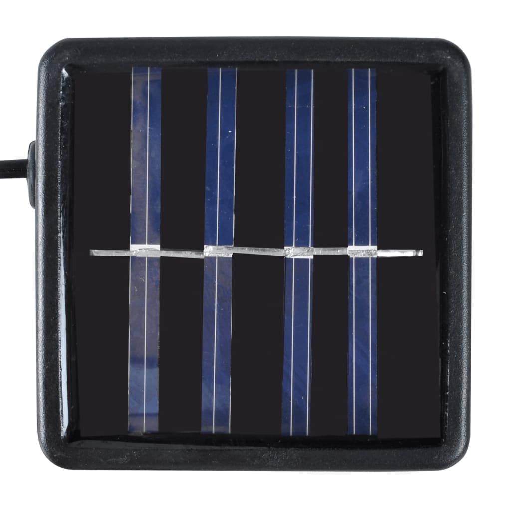 vidaXL Guirlande lumineuse solaire à LED 24 lumières 3,8 m 2 pcs