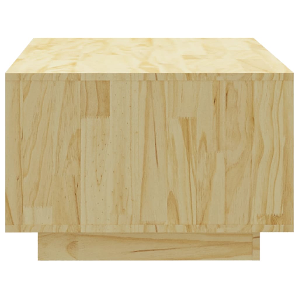 vidaXL Table basse 110x50x33,5 cm bois de pin massif