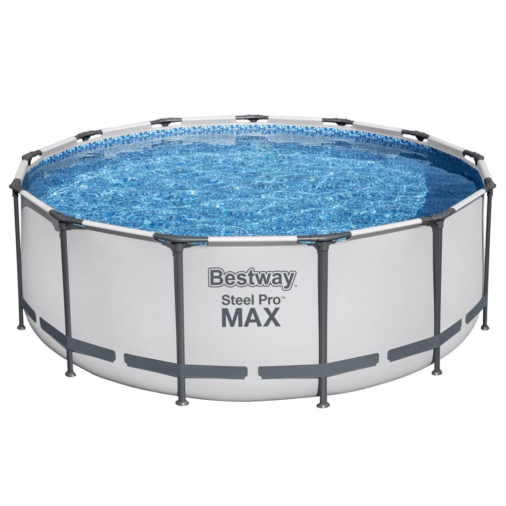 Bestway Ensemble de piscine ronde Steel Pro MAX 396x122 cm